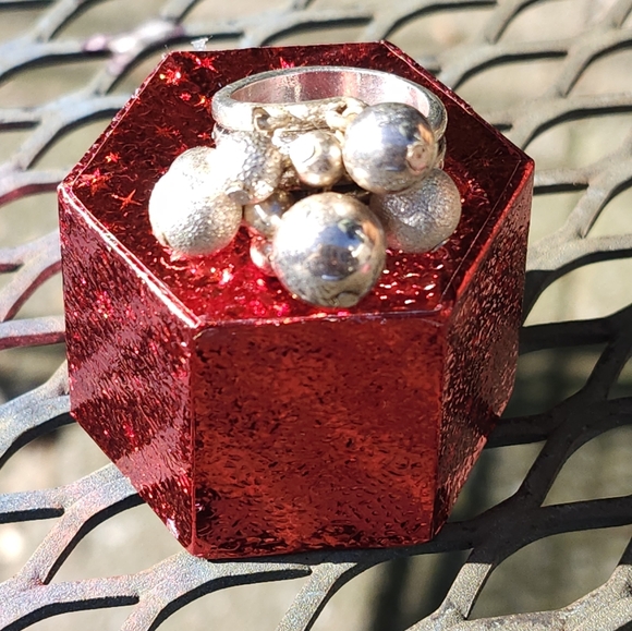 Sterling Silver Vintage Cha Cha Ring - Picture 6 of 9